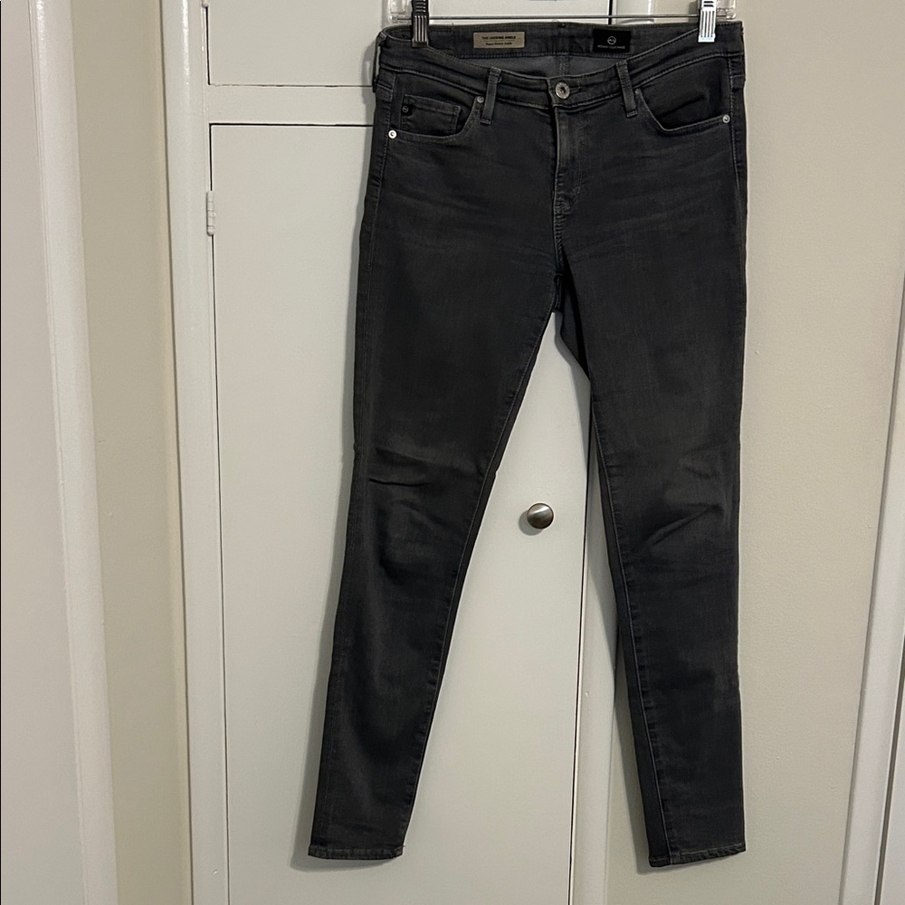 AG Adriano Goldschmied Grey Skinny Jeans